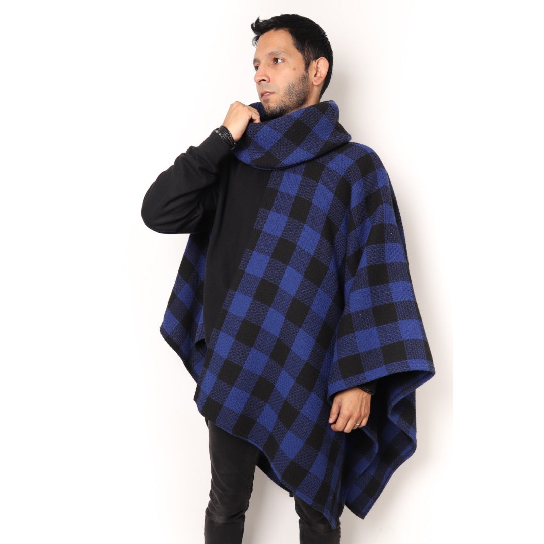 CAPA KAI | CUADRILLÉ AZUL Y NEGRO