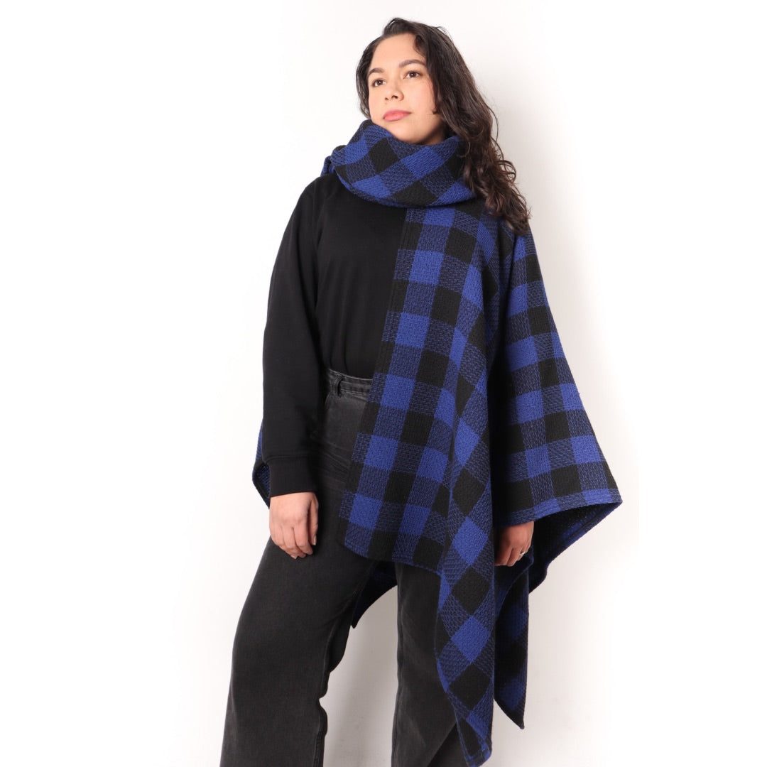 CAPA KAI | CUADRILLÉ AZUL Y NEGRO