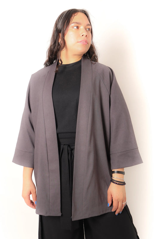 KIMONO KYO | Gris Grafito