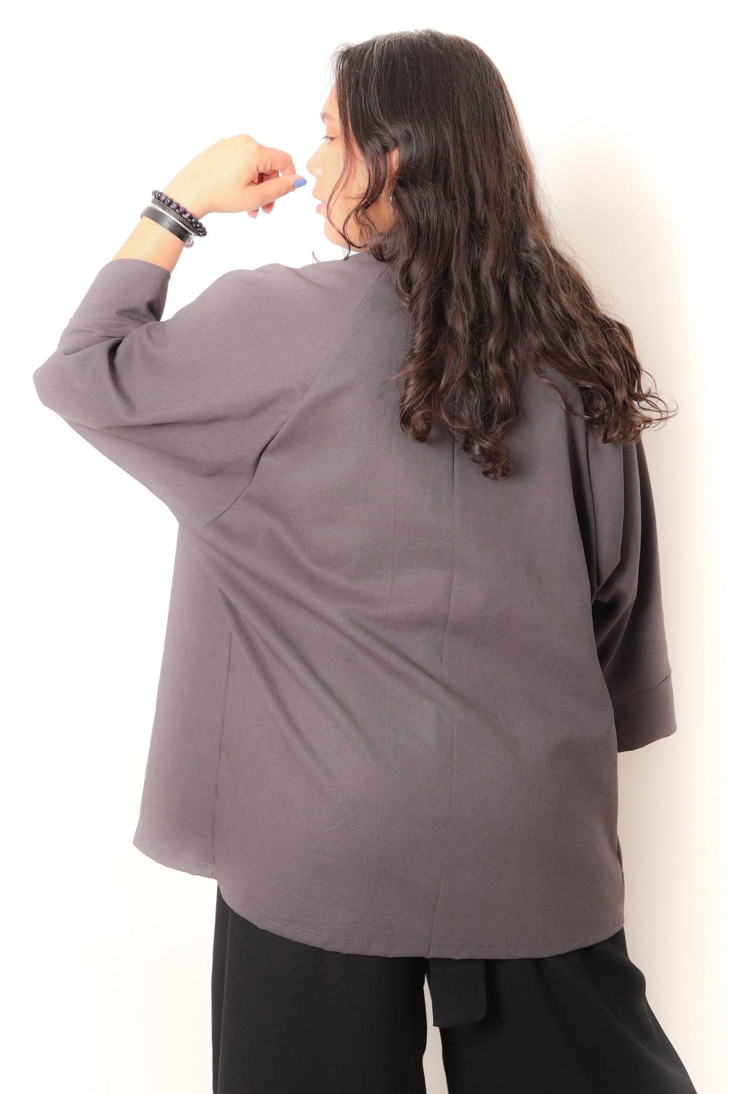 KIMONO KYO | Gris Grafito