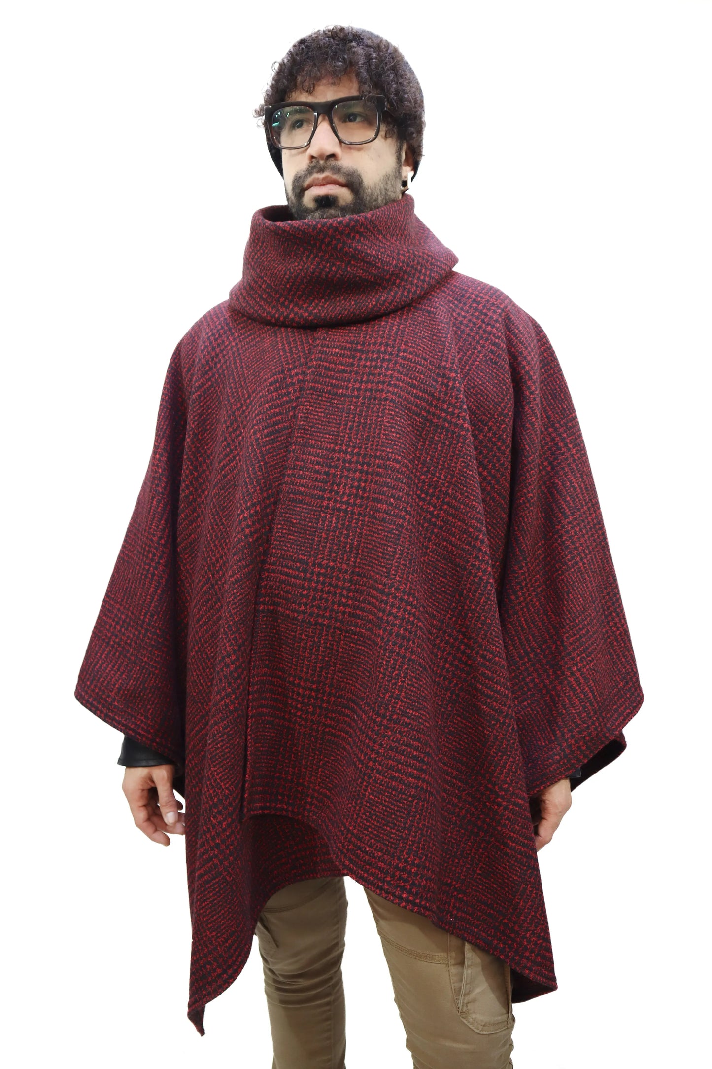 CAPA KAI | ESTILO PATA DE GALLO BURDEO