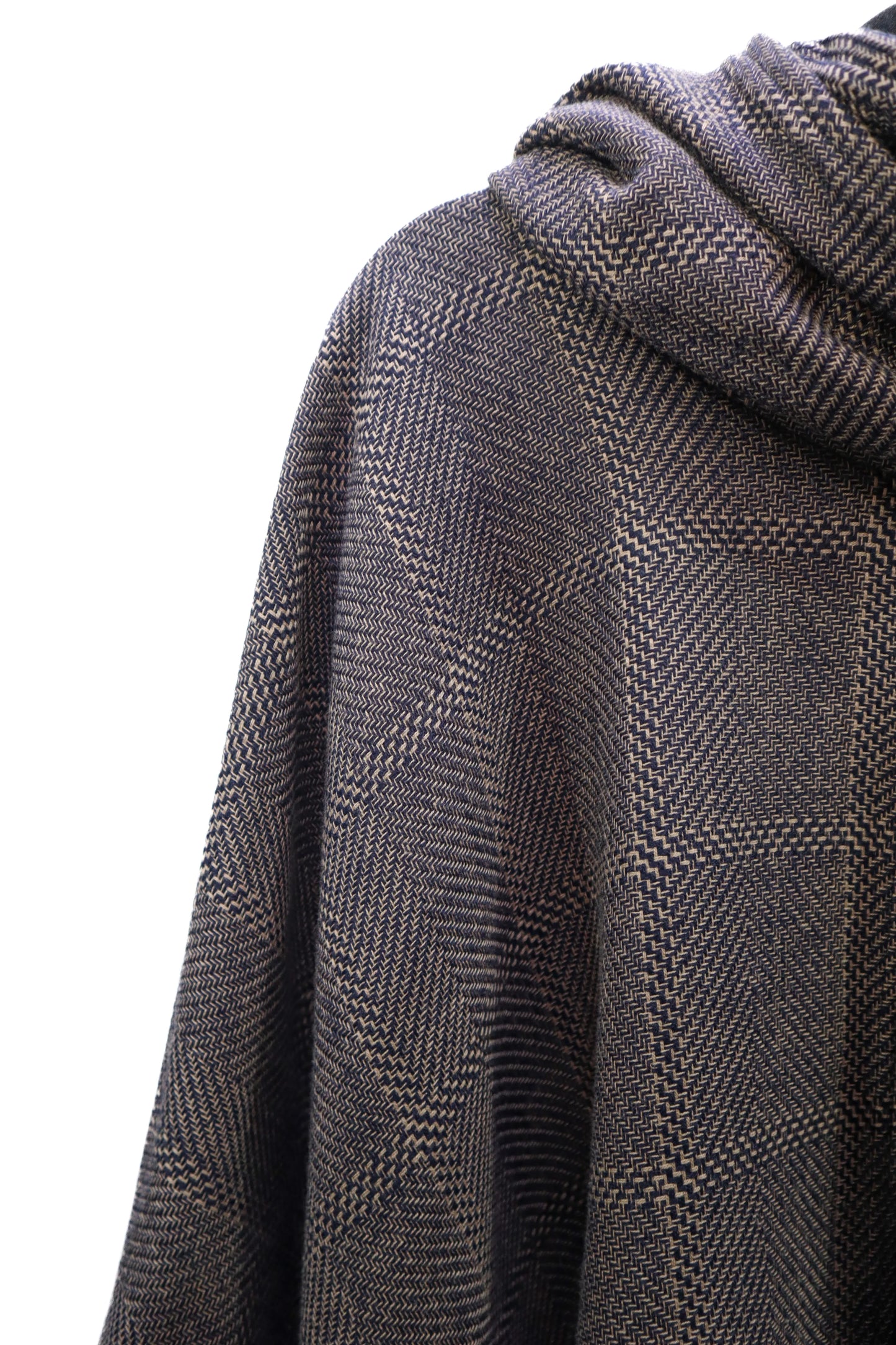 CAPA KAI GORRO | ESTILO PRINCIPE DE GALES CAFÉ