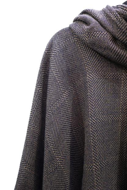 CAPA KAI GORRO | ESTILO PRINCIPE DE GALES CAFÉ