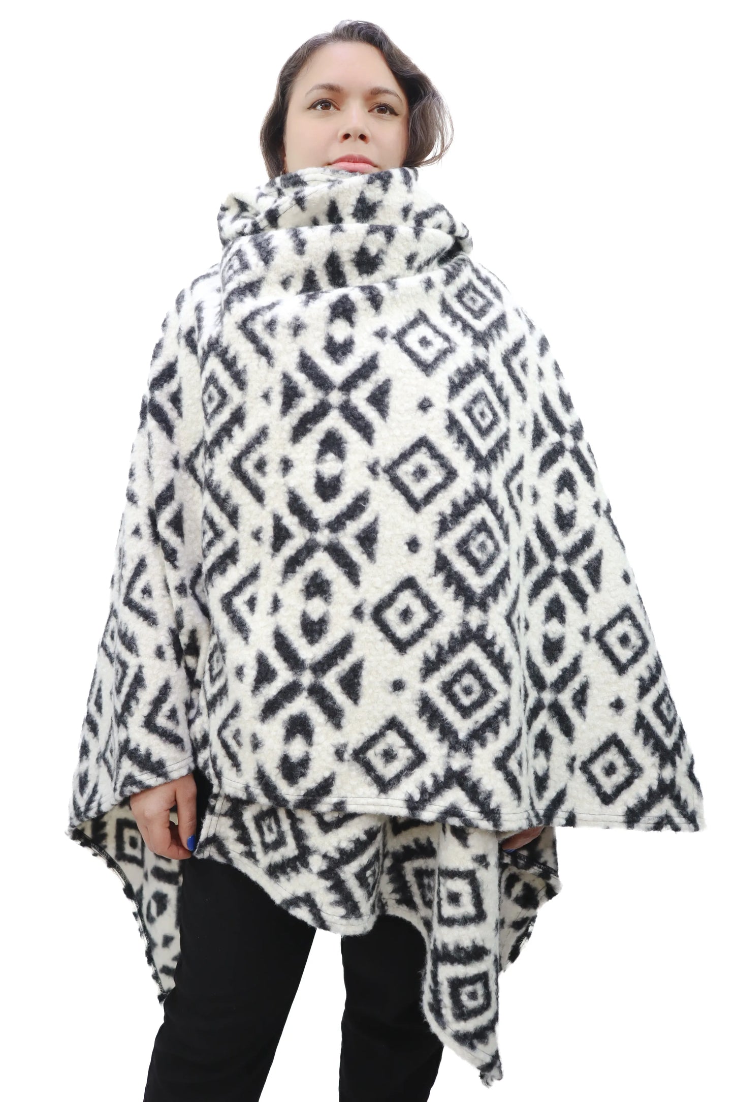 CAPA KAI GORRO | ESTILO ÉTNICO LANA BUCLE