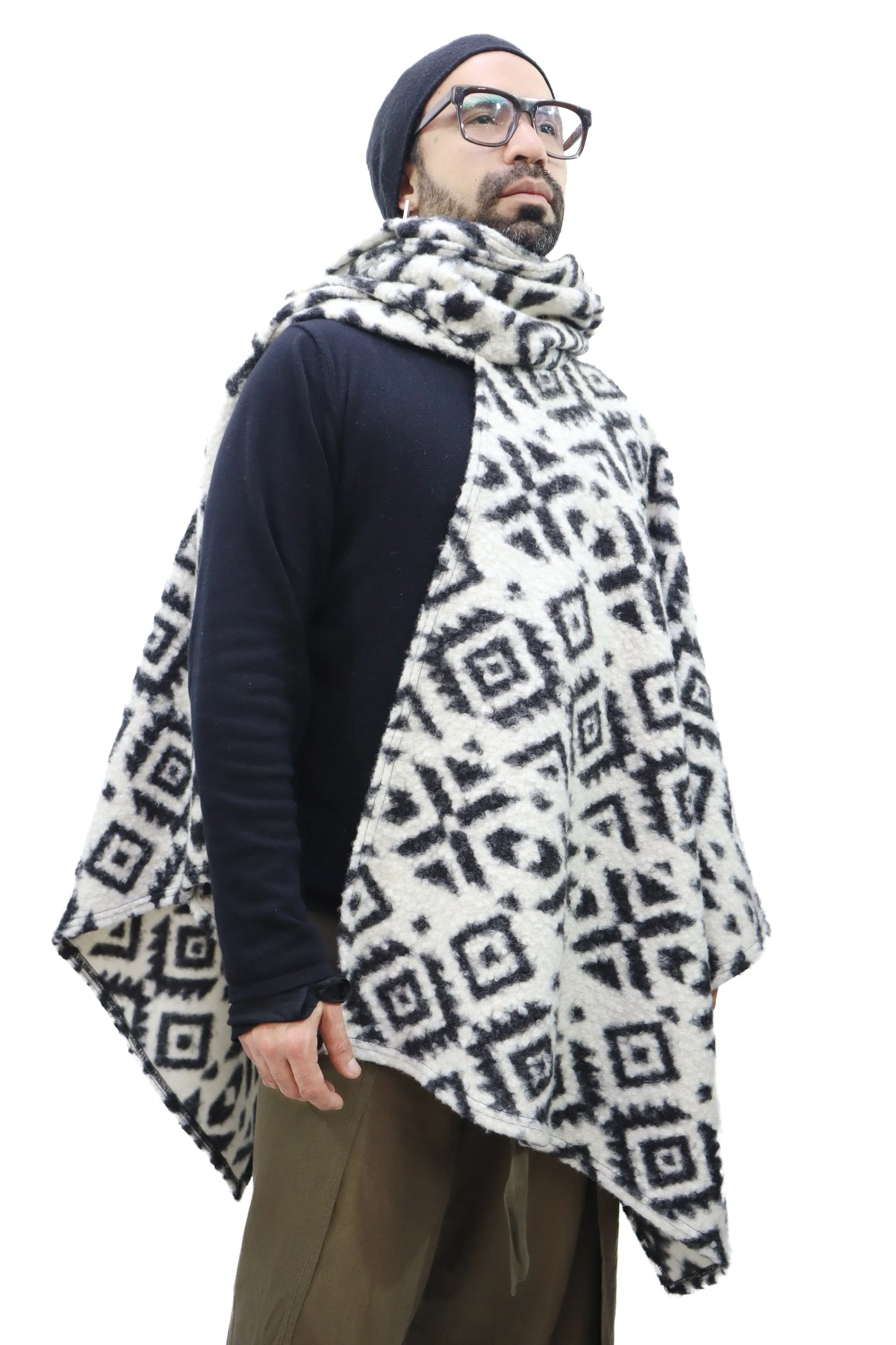 CAPA KAI GORRO | ESTILO ÉTNICO LANA BUCLE