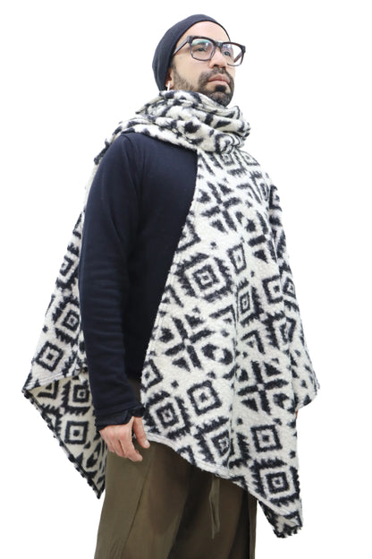 CAPA KAI GORRO | ESTILO ÉTNICO LANA BUCLE